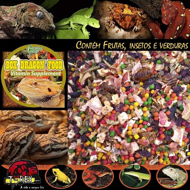 Ração para Pogona Dragão barbudo