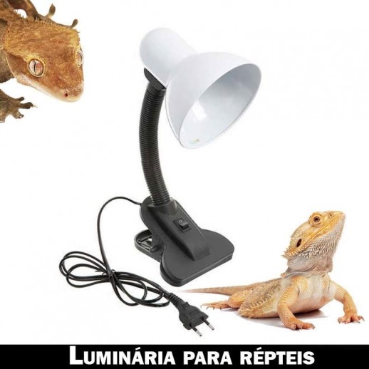 Luminária Lâmpada Répteis spot