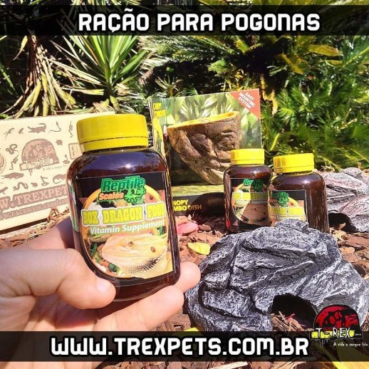 Ração para pogona