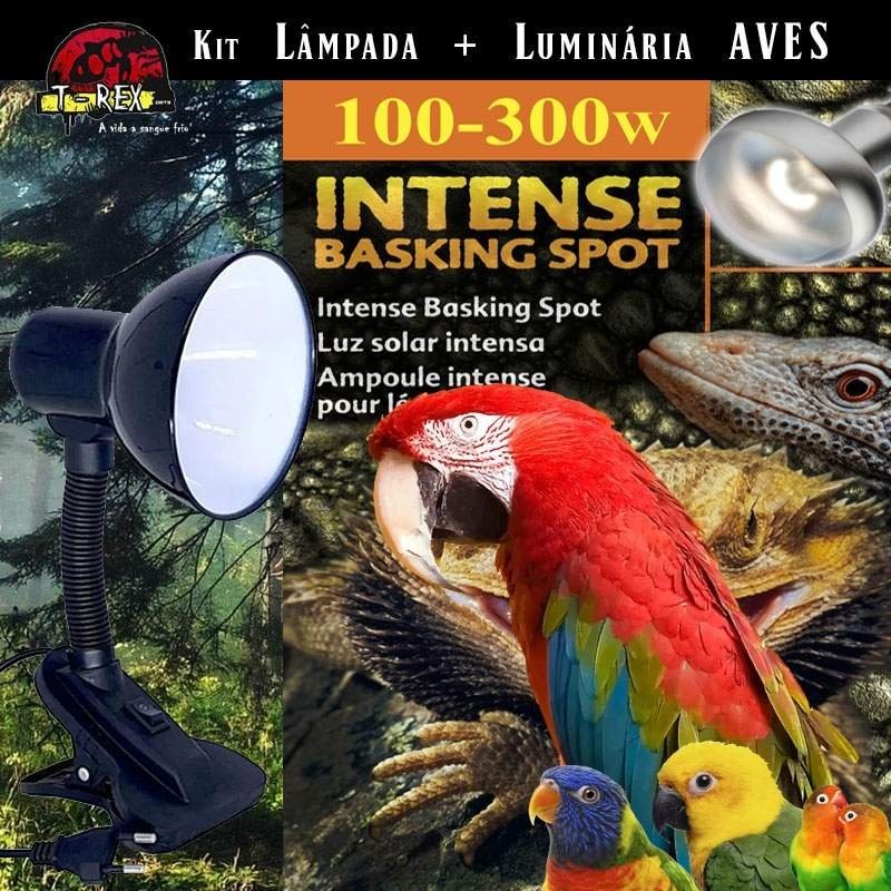 Lâmpada para pássaros gaiola