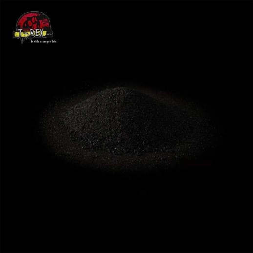 areia preta para répteis