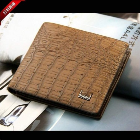 Carteira crocodilo
