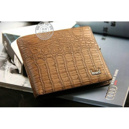 Carteira crocodilo