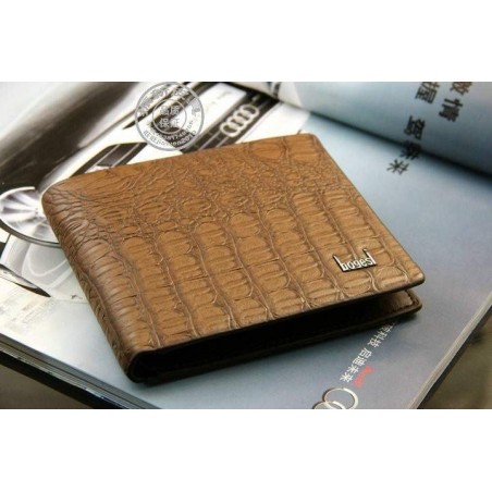 Carteira crocodilo
