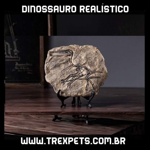 dinossauro em resina