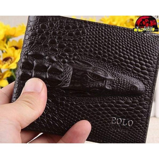 Carteira crocodilo