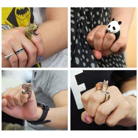 Anel Animal Exótico 3d